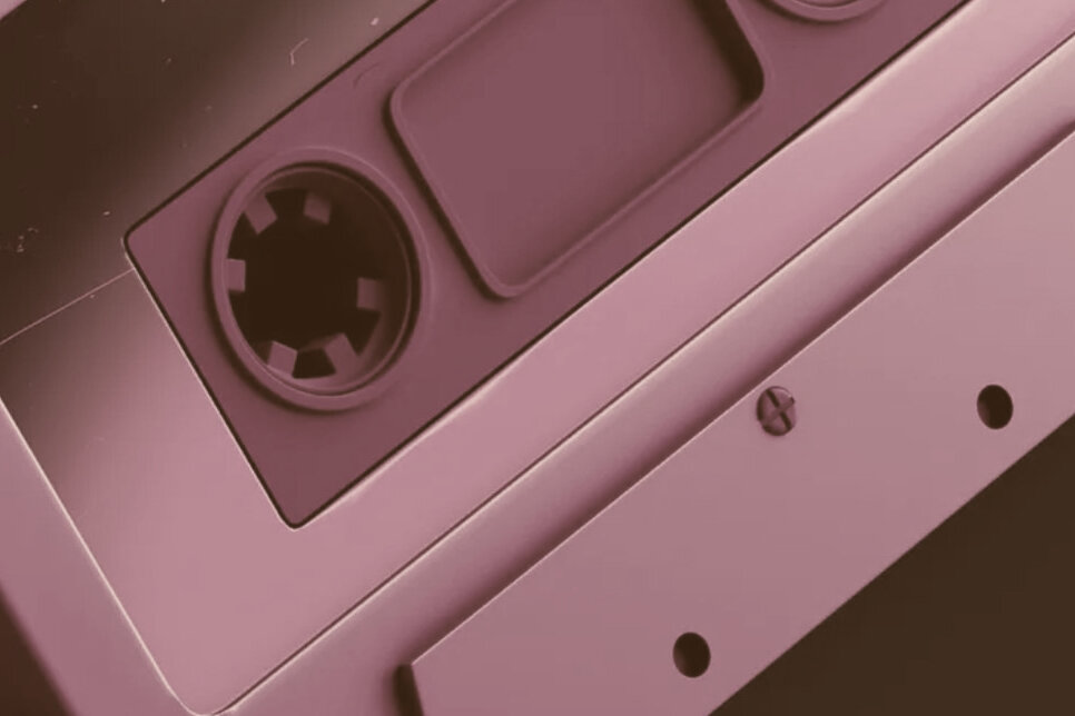 Studio detail — a graded cassette